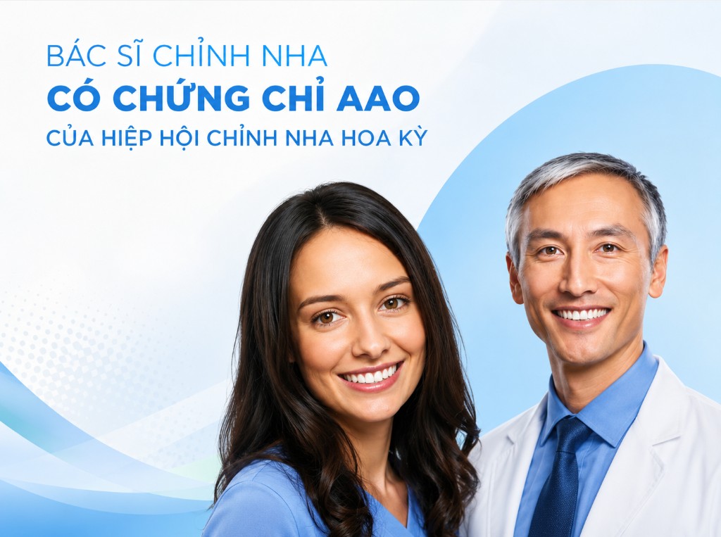 AAO và chứng nhận chỉnh nha ABO Hoa Kỳ